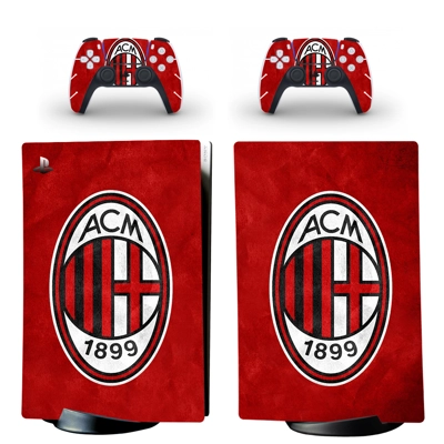 AC Milan decal skin for PS5 Digital Console and two Contro.. AC Milan decal skin for PS5 Digital Console and two Contro..