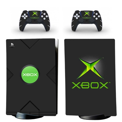 Classic Design decal skin for PS5 Digital Console and two .. Classic Design decal skin for PS5 Digital Console and two ..