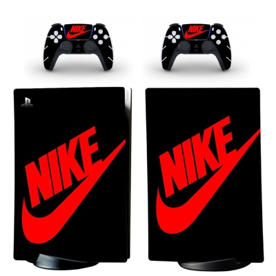 Nike decal skin for PS5 Digital Console and two Controllers Nike decal skin for PS5 Digital Console and two Controllers