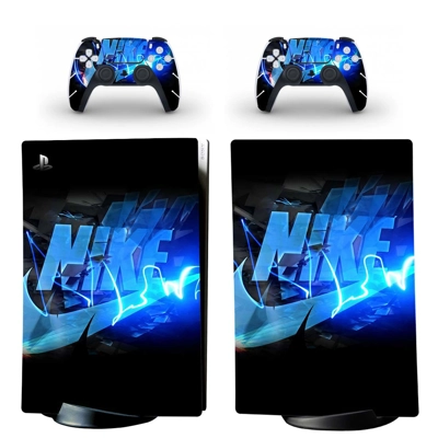 Nike decal skin for PS5 Digital Console and two Controllers Nike decal skin for PS5 Digital Console and two Controllers