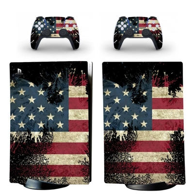 Flag of United States decal skin for PS5 Digital Console a.. Flag of United States decal skin for PS5 Digital Console a..