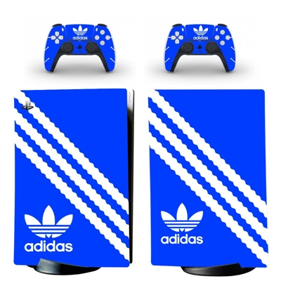 Adidas decal skin for PS5 Digital Console and two Controll.. Adidas decal skin for PS5 Digital Console and two Controll..