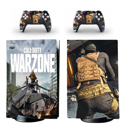 COD Warzone decal skin for PS5 Digital Console and two Con.. COD Warzone decal skin for PS5 Digital Console and two Con..