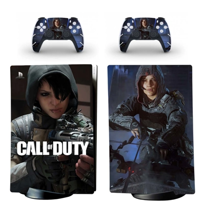 Call of Duty decal skin for PS5 Digital Console and two Co.. Call of Duty decal skin for PS5 Digital Console and two Co..