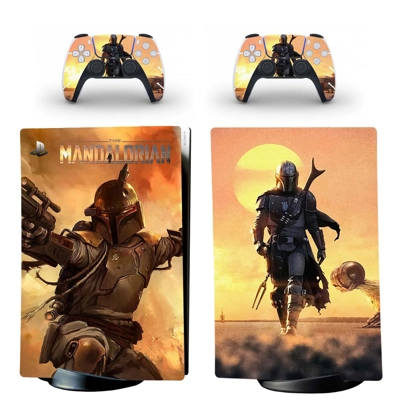 Star Wars decal skin for PS5 Digital Console and two Contr.. Star Wars decal skin for PS5 Digital Console and two Contr..