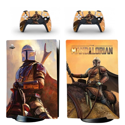 Star Wars decal skin for PS5 Digital Console and two Contr.. Star Wars decal skin for PS5 Digital Console and two Contr..