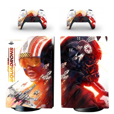 Star Wars decal skin for PS5 Digital Console and two Contr.. Star Wars decal skin for PS5 Digital Console and two Contr..