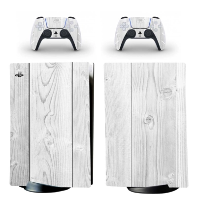 Wood Grain decal skin for PS5 Digital Console and two Cont.. Wood Grain decal skin for PS5 Digital Console and two Cont..