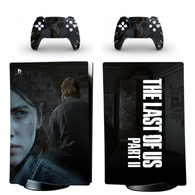 The Last of us decal skin for PS5 Digital Console and two Controllers