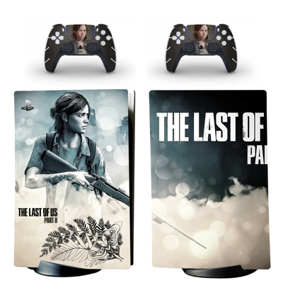 The Last of us decal skin for PS5 Digital Console and two .. The Last of us decal skin for PS5 Digital Console and two ..