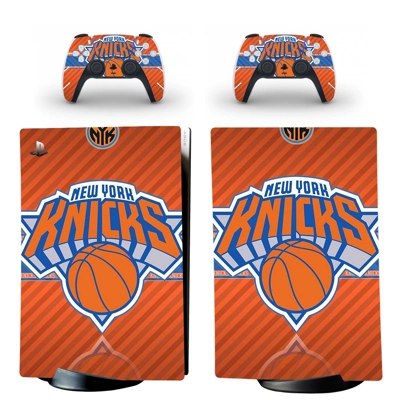 NBA Knicks decal skin for PS5 Digital Console and two Controllers