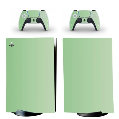 Green Gradient decal skin for PS5 Digital Console and two .. Green Gradient decal skin for PS5 Digital Console and two ..