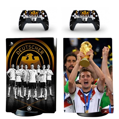 German football team decal skin for PS5 Digital Console and two Controllers