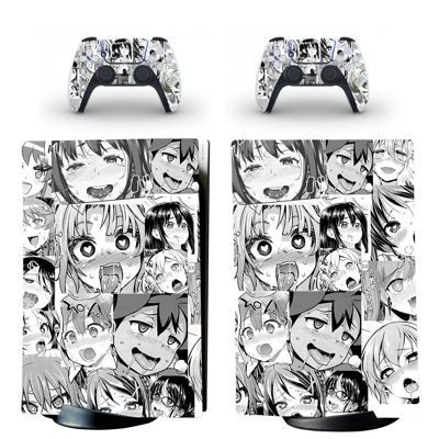 Anime Wallpaper decal skin for PS5 Digital Console and two.. Anime Wallpaper decal skin for PS5 Digital Console and two..
