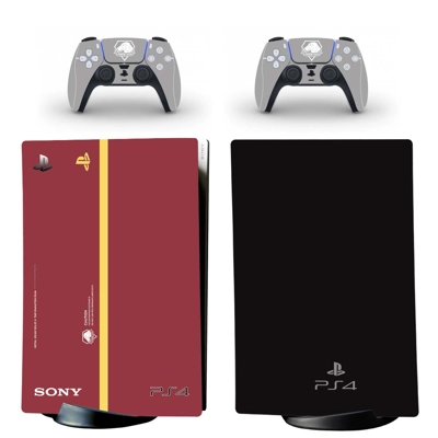 Special edition decal skin for PS5 Digital Console and two Controllers