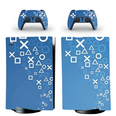 Special edition decal skin for PS5 Digital Console and two Controllers