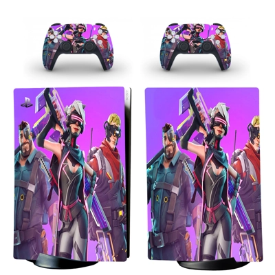 Fortnite decal skin for PS5 Digital Console and two Contro.. Fortnite decal skin for PS5 Digital Console and two Contro..