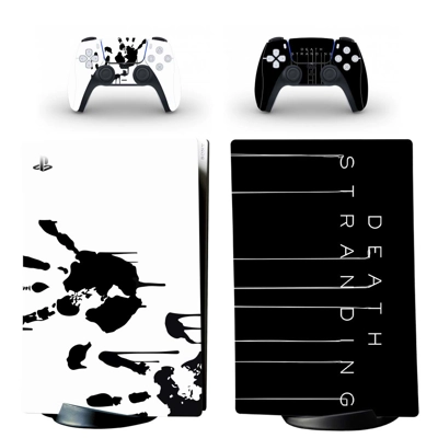 Death stranding decal skin for PS5 Digital Console and two.. Death stranding decal skin for PS5 Digital Console and two..