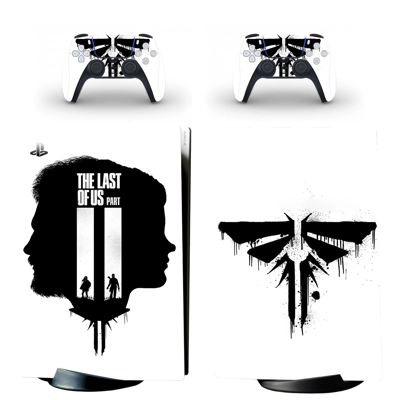 The Last of us 2 decal skin for PS5 Digital Console and two Controllers
