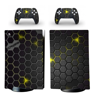 Floor Texture decal skin for PS5 Digital Console and two C..