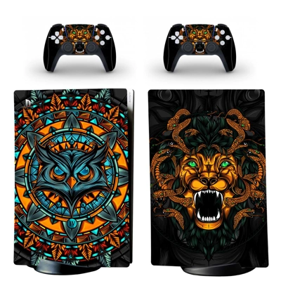 Animal Texture decal skin for PS5 Digital Console and two .. Animal Texture decal skin for PS5 Digital Console and two ..