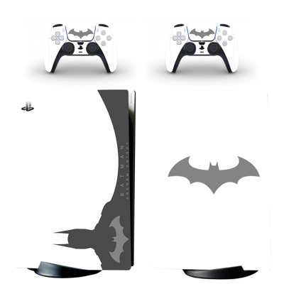 Batman decal skin for PS5 Digital Console and two Controllers