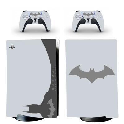 Batman decal skin for PS5 Digital Console and two Controll.. Batman decal skin for PS5 Digital Console and two Controll..