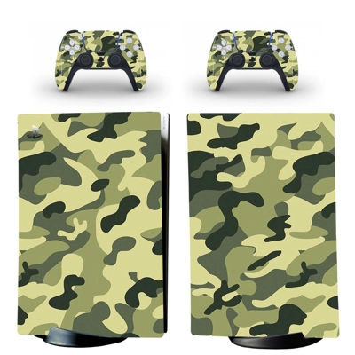 Camouflage Texture decal skin for PS5 Digital Console and .. Camouflage Texture decal skin for PS5 Digital Console and ..
