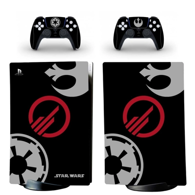 Star Wars decal skin for PS5 Digital Console and two Controllers