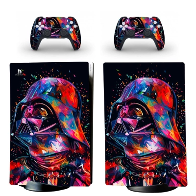 Star Wars decal skin for PS5 Digital Console and two Controllers