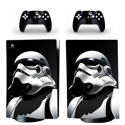 Star Wars decal skin for PS5 Digital Console and two Contr.. Star Wars decal skin for PS5 Digital Console and two Contr..