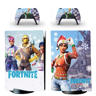 Fortnite decal skin for PS5 Digital Console and two Contro.. Fortnite decal skin for PS5 Digital Console and two Contro..