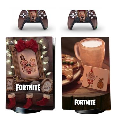 Fortnite decal skin for PS5 Digital Console and two Contro.. Fortnite decal skin for PS5 Digital Console and two Contro..