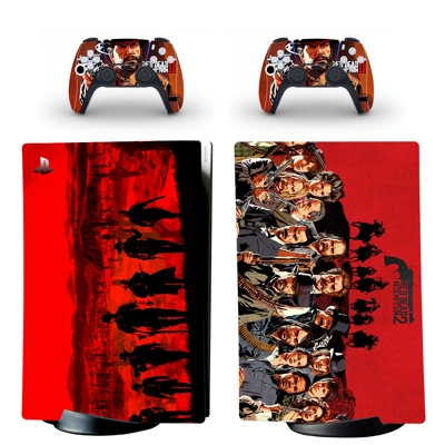 Red Dead Redemption 2 decal skin for PS5 Digital Console a.. Red Dead Redemption 2 decal skin for PS5 Digital Console a..