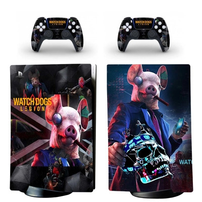 Watch Dogs Legion decal skin for PS5 Digital Console and t.. Watch Dogs Legion decal skin for PS5 Digital Console and t..