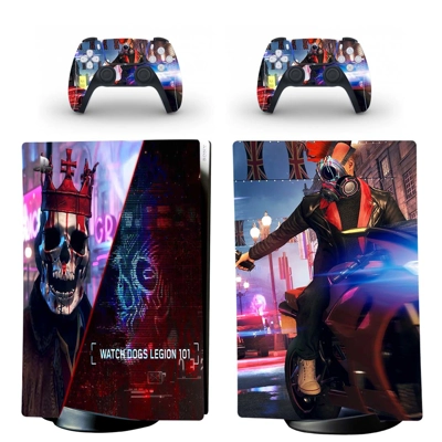 Watch Dogs Legion decal skin for PS5 Digital Console and t.. Watch Dogs Legion decal skin for PS5 Digital Console and t..