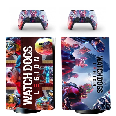 Watch Dogs Legion decal skin for PS5 Digital Console and t.. Watch Dogs Legion decal skin for PS5 Digital Console and t..