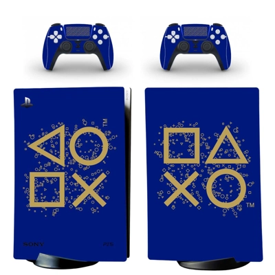 Classic decal skin for PS5 Digital Console and two Control.. Classic decal skin for PS5 Digital Console and two Control..