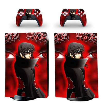 Naruto decal skin for PS5 Digital Console and two Controll.. Naruto decal skin for PS5 Digital Console and two Controll..