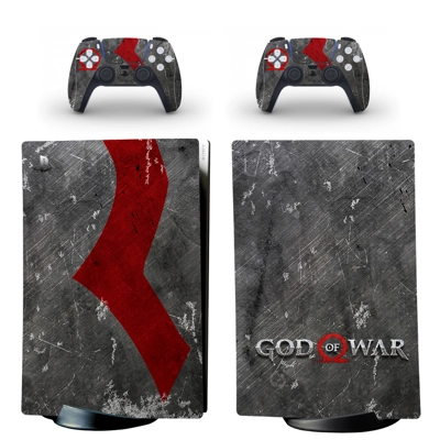 God of War decal skin for PS5 Digital Console and two Controllers