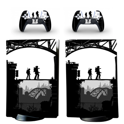 The Last of us decal skin for PS5 Digital Console and two Controllers