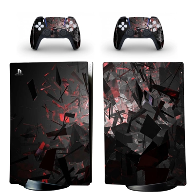 Digital Texture decal skin for PS5 Digital Console and two.. Digital Texture decal skin for PS5 Digital Console and two..
