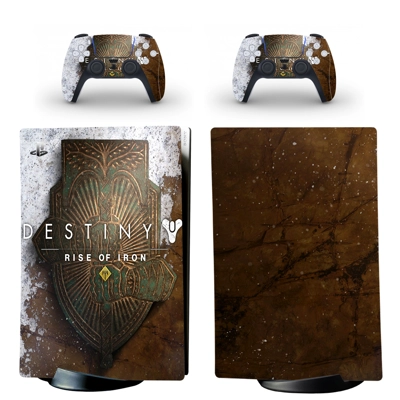 Destiny Rise of iron decal skin for PS5 Digital Console and two Controllers