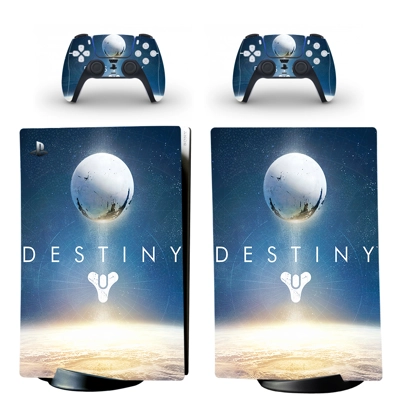 Destiny decal skin for PS5 Digital Console and two Control.. Destiny decal skin for PS5 Digital Console and two Control..