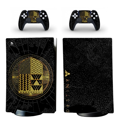 Destiny decal skin for PS5 Digital Console and two Control.. Destiny decal skin for PS5 Digital Console and two Control..