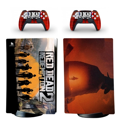 Red Dead Redemption 2 decal skin for PS5 Digital Console a.. Red Dead Redemption 2 decal skin for PS5 Digital Console a..