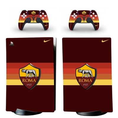 A S Roma decal skin for PS5 Digital Console and two Contro.. A S Roma decal skin for PS5 Digital Console and two Contro..