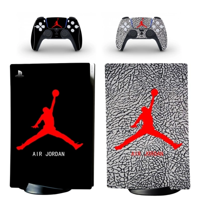 Air Jordan decal skin for PS5 Digital Console and two Cont.. Air Jordan decal skin for PS5 Digital Console and two Cont..