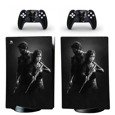 The Last of us decal skin for PS5 Digital Console and two Controllers