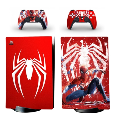 Super Man decal skin for PS5 Digital Console and two Contr.. Super Man decal skin for PS5 Digital Console and two Contr..